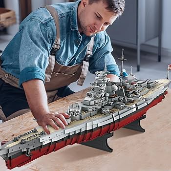 Amazon.co.jp: JMBricklayer 戦艦ビルディングブロックセット 60006