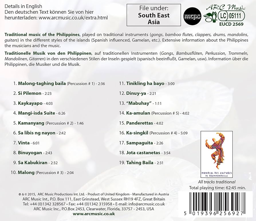 Amazon.co.jp: Music of the Philippines: ミュージック