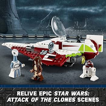 Amazon.com: Lego 75333 Star Wars Obi-Wan Kenobi's Jedi Starfighter