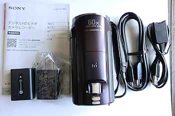 Amazon | SONY HDビデオカメラ Handycam HDR-CX670 ボルドーブラウン