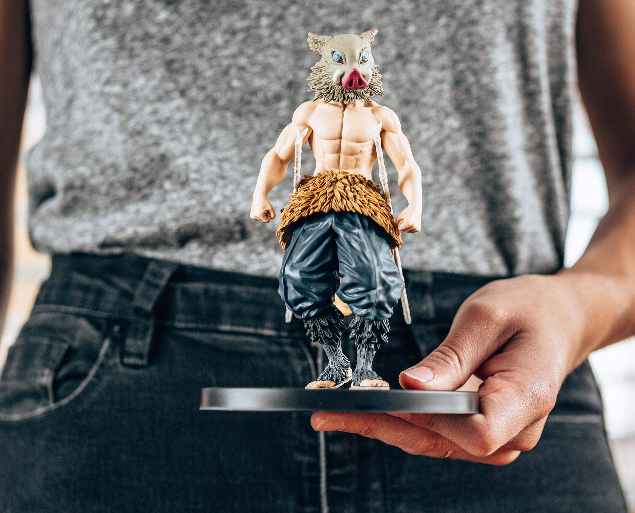 鬼滅の刃 絆ノ装シリーズ 嘴平伊之助 【アクリル台座作成】 鬼滅の刃