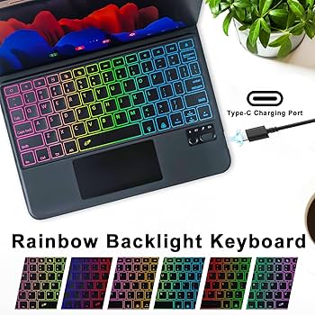 Amazon.com: MePadKey Trackpad Keyboard Folio Case for Samsung