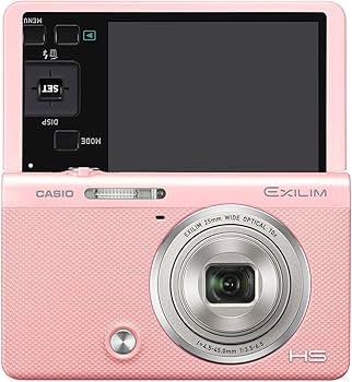 Amazon | CASIO デジタルカメラ EXILIM EX-ZR70PK 「自分撮りチルト