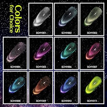 Amazon.com : MIZHSE 9D Cat Eye Gel Nail Polish, Bright Green