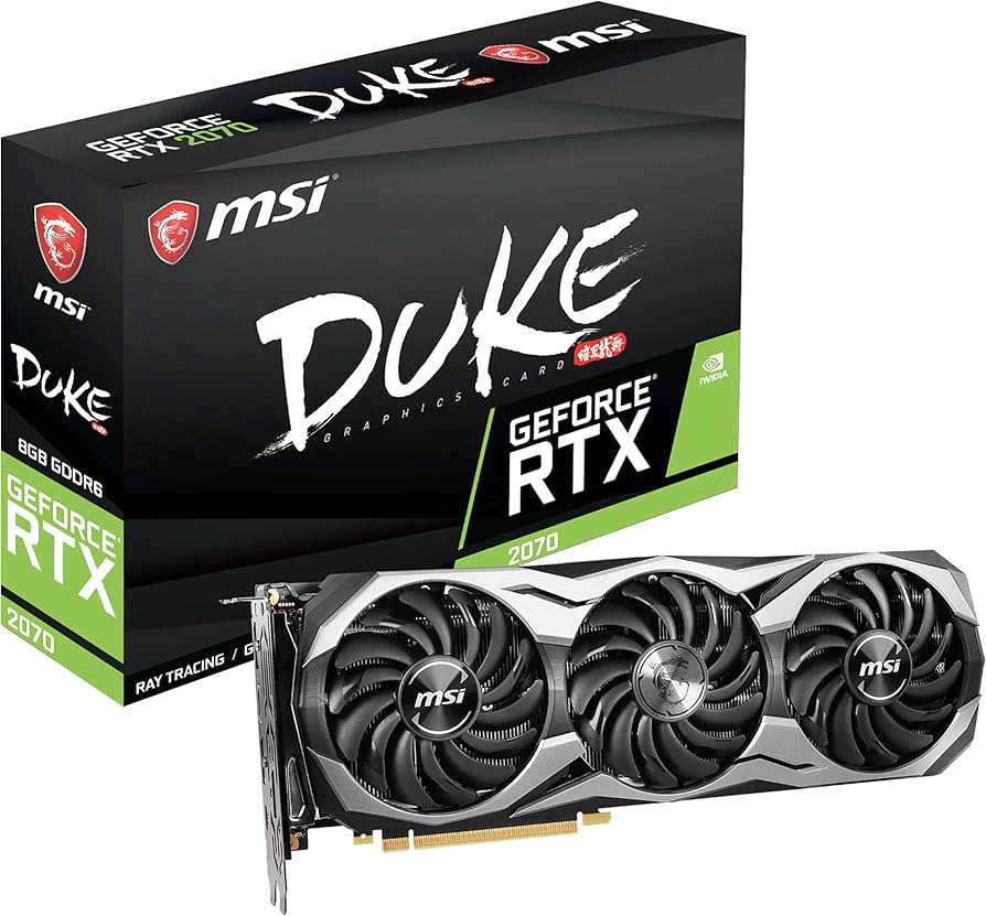 Amazon.com: MSI GAMING GeForce RTX 2070 8GB GDRR6 256-bit HDMI/DP