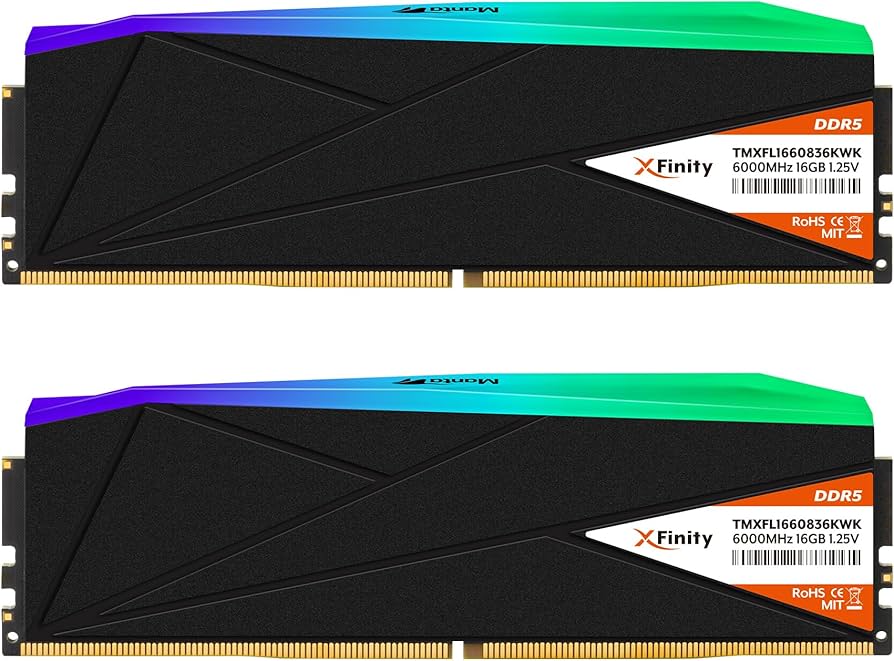 Amazon.co.jp: V-Color Manta XFinity RGB DDR5 32GB (16GBx2) 6000MHz