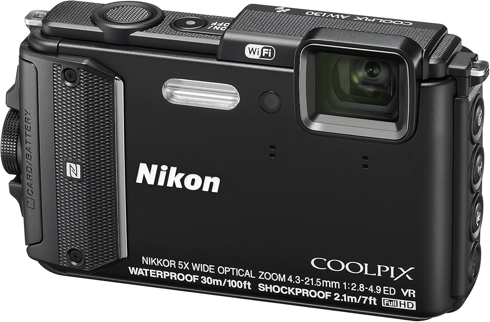 Amazon | Nikon デジタルカメラ COOLPIX AW130 ブラック BK
