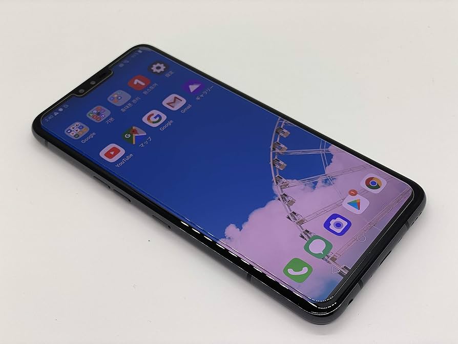 Amazon | LG V50 Thinq 128GB LM-V500 5G 6.4インチ 2K+ エルジー 2