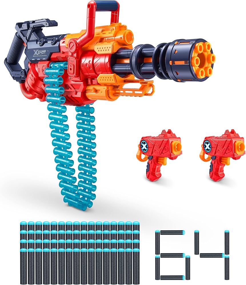 Amazon.com: XSHOT Excel Crusher & 2 Micros Combo (35-Dart Clip +