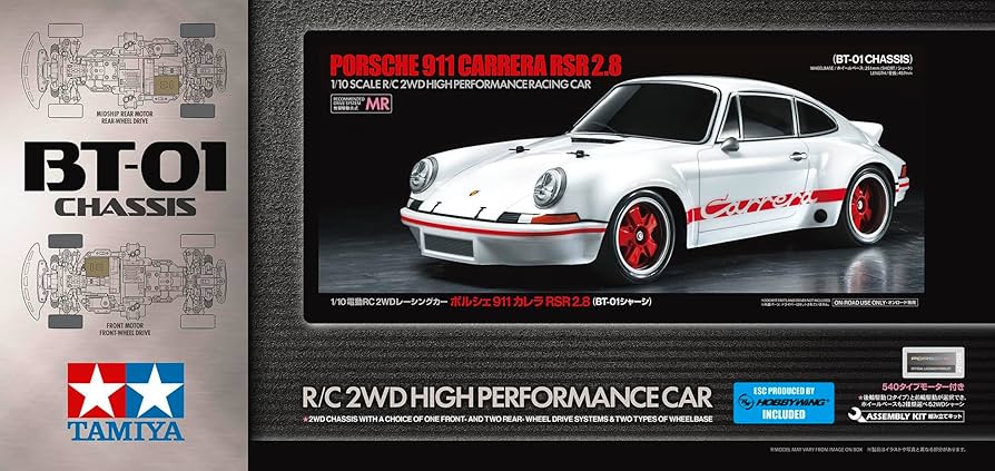 Amazon.co.jp: タミヤ 1/10 電動RCカー シリーズ No.740 ポルシェ911
