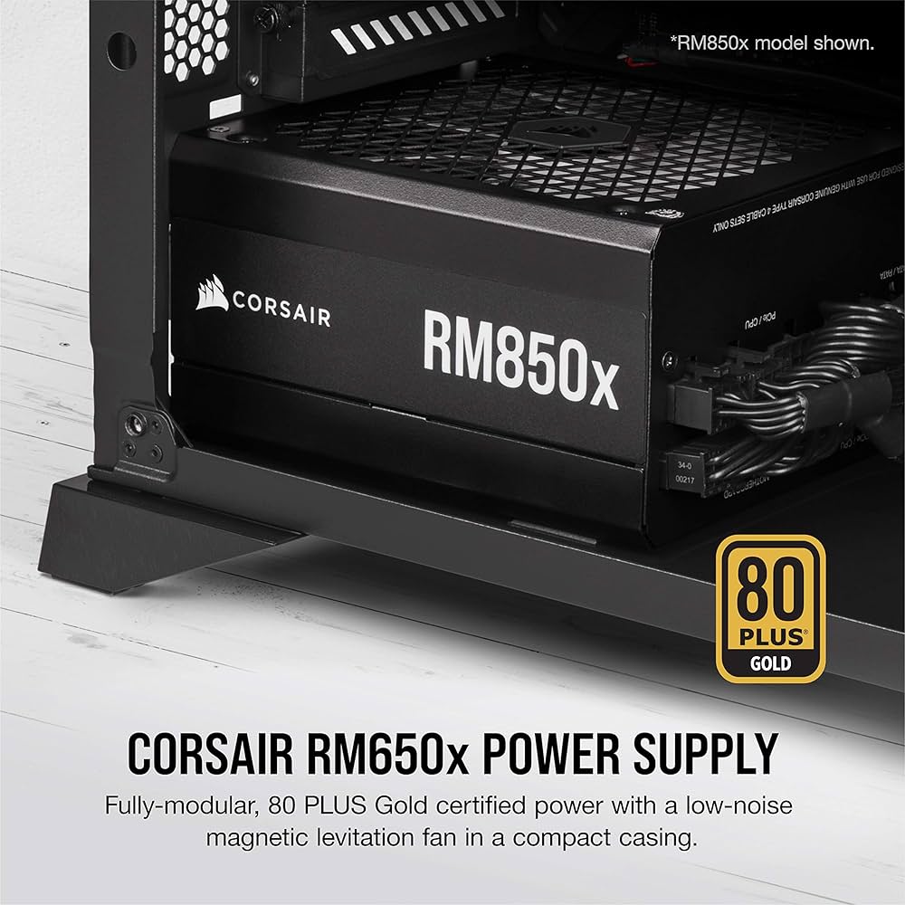 Amazon | CORSAIR RMx Series RM650x 80 PLUS Gold 認証完全モジュール