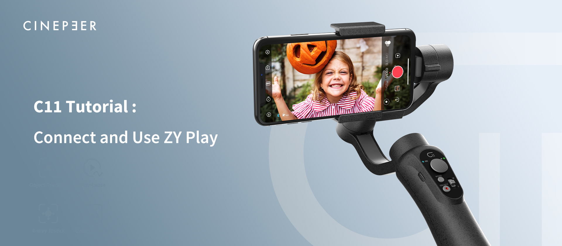 Watch Connect and Use ZY Play App - CINEPEER C11 Tutorial on