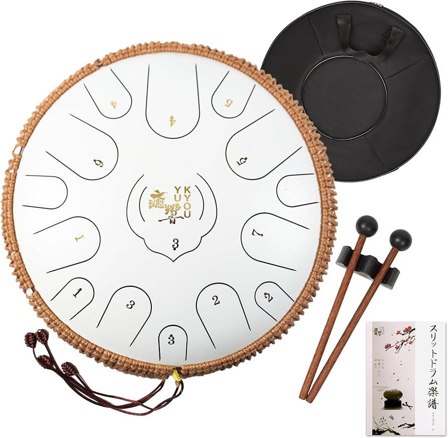 Amazon | 癒響YUKYOU 2024スリットドラム- 15音14インチ 35cm Dメジャ