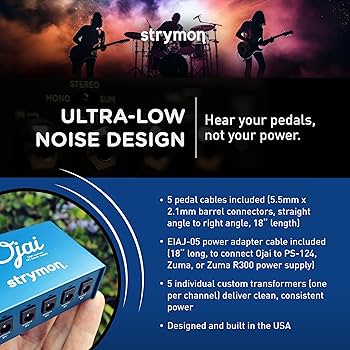 Amazon | Strymon 『Ojai-X』（ハイ・カレント・ DC パワー・サプライ