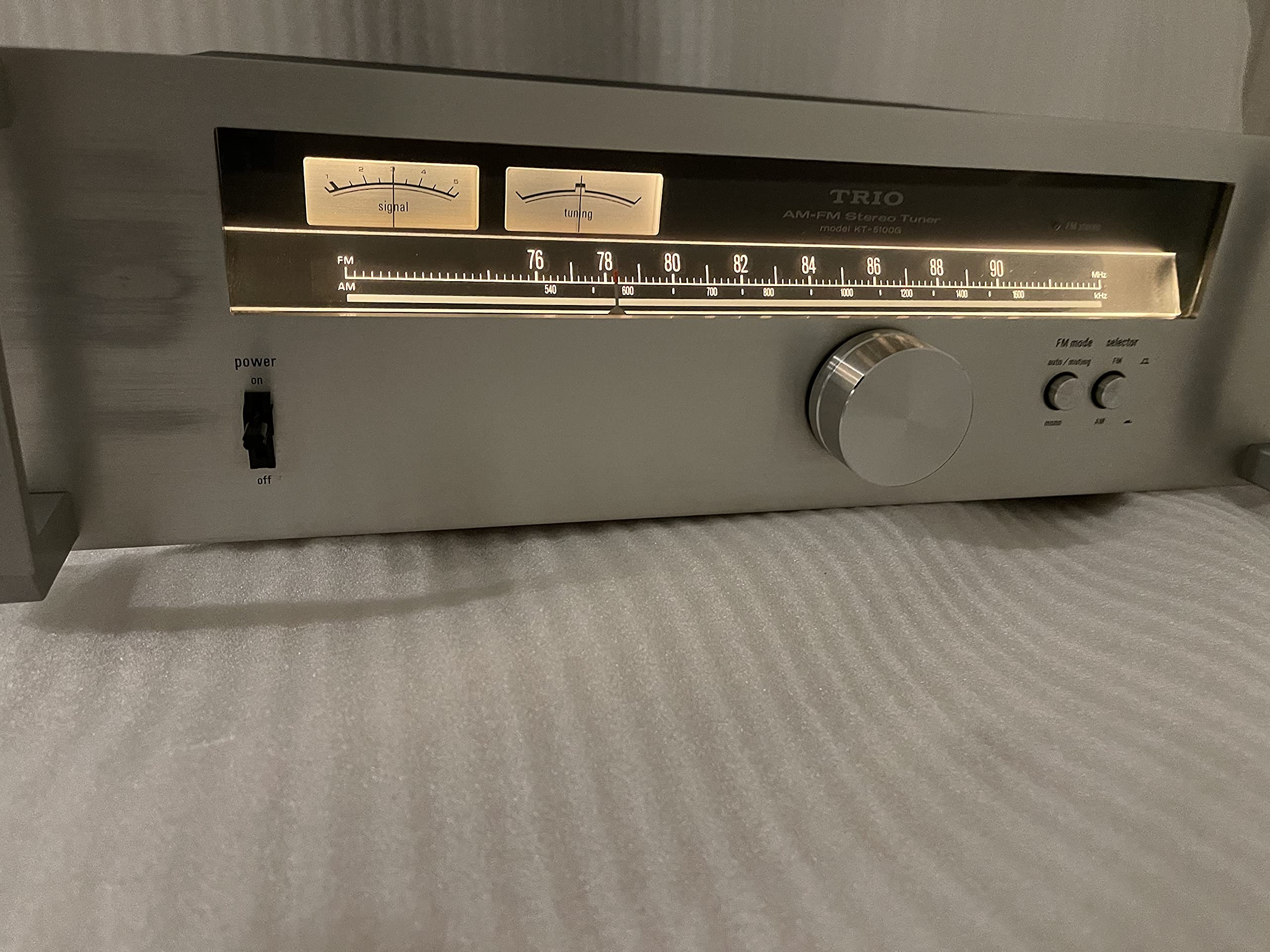 ☆TRIO TUNER KT-5100G ビンテージ AM/FMチューナー ♪ Amazon.co.jp