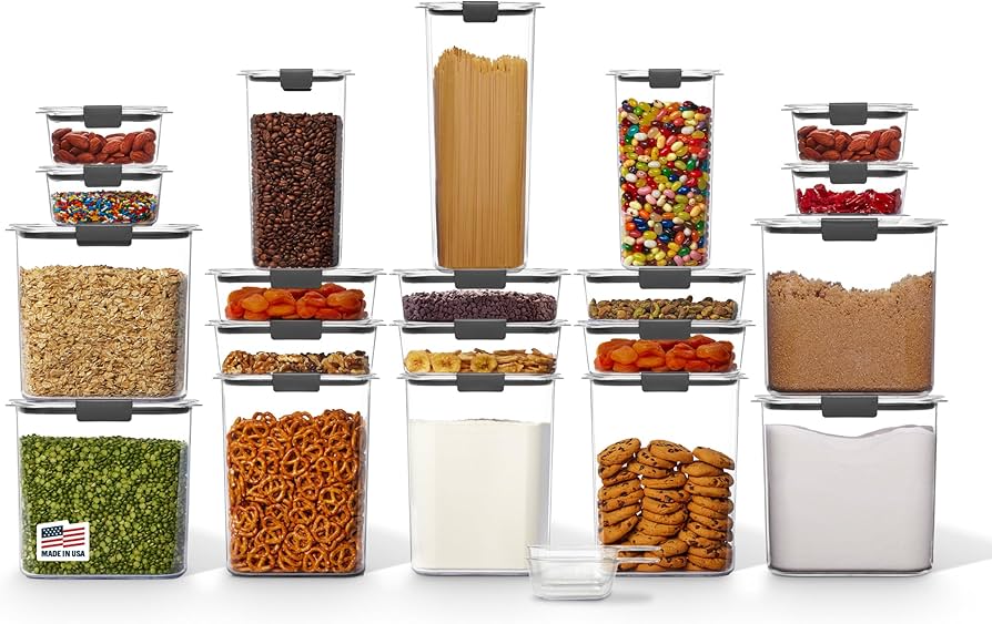 Amazon.com: Rubbermaid Brilliance BPA-Free Airtight Food Storage