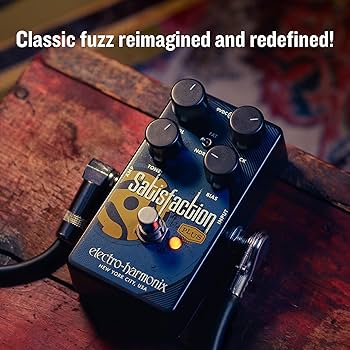 Amazon.com: Electro-Harmonix Satisfaction Plus Fuzz Pedal