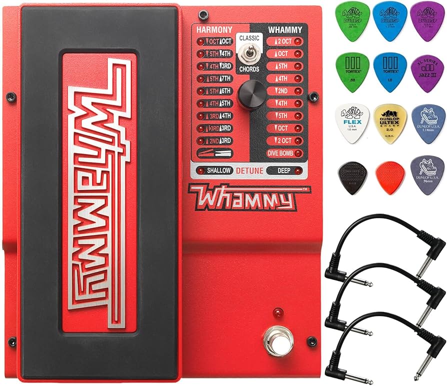 Amazon.com: Digitech Whammy 5 Pitch Shift Pedal Bundle with 3