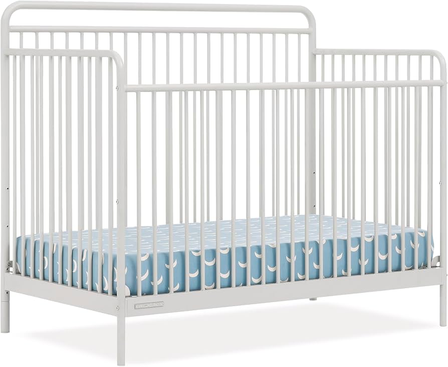 Amazon.com : Delta Children Hayden 5-in-1 Convertible Metal Crib