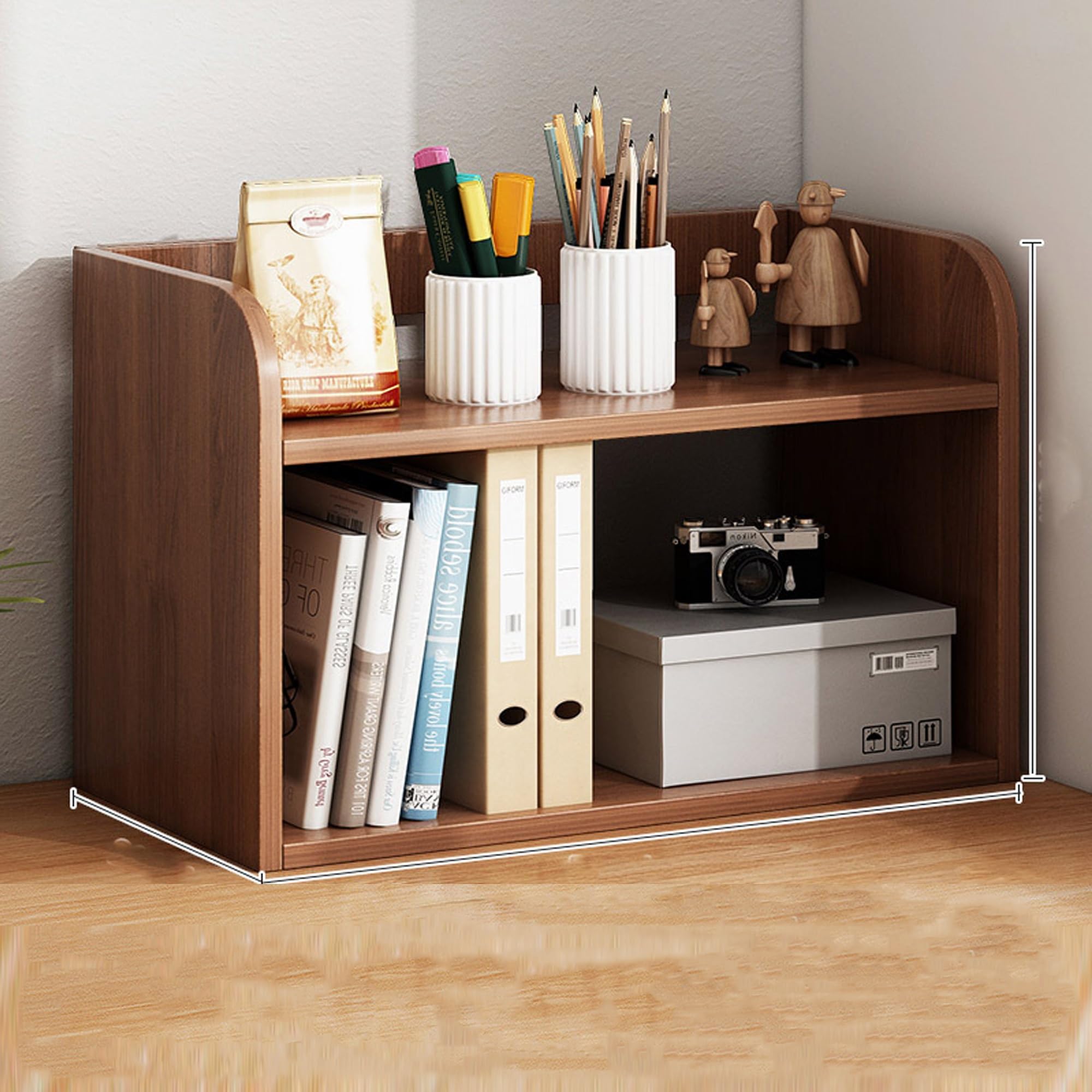 Amazon｜FUKEFUZ 本棚、カラーボックス、補強された背面の本棚、収納