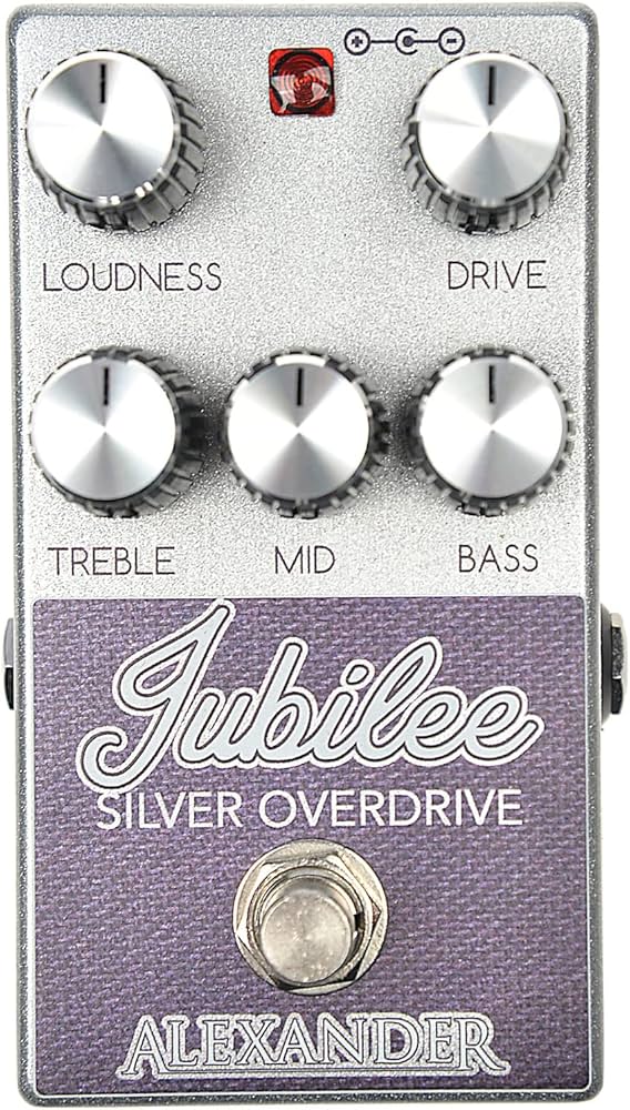 Amazon.com: Alexander Pedals Jubilee Silver Overdrive : Musical