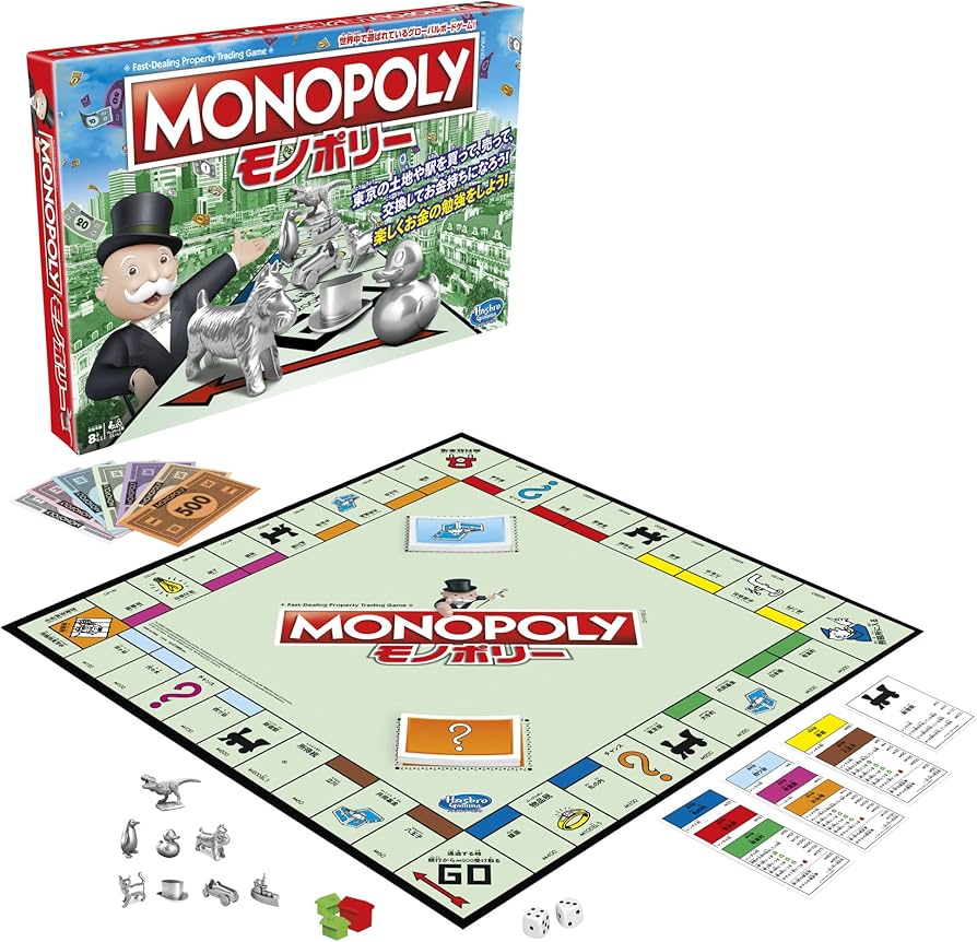 Amazon.co.jp: ハズブロ(HASBRO) モノポリー クラシック リニューアル