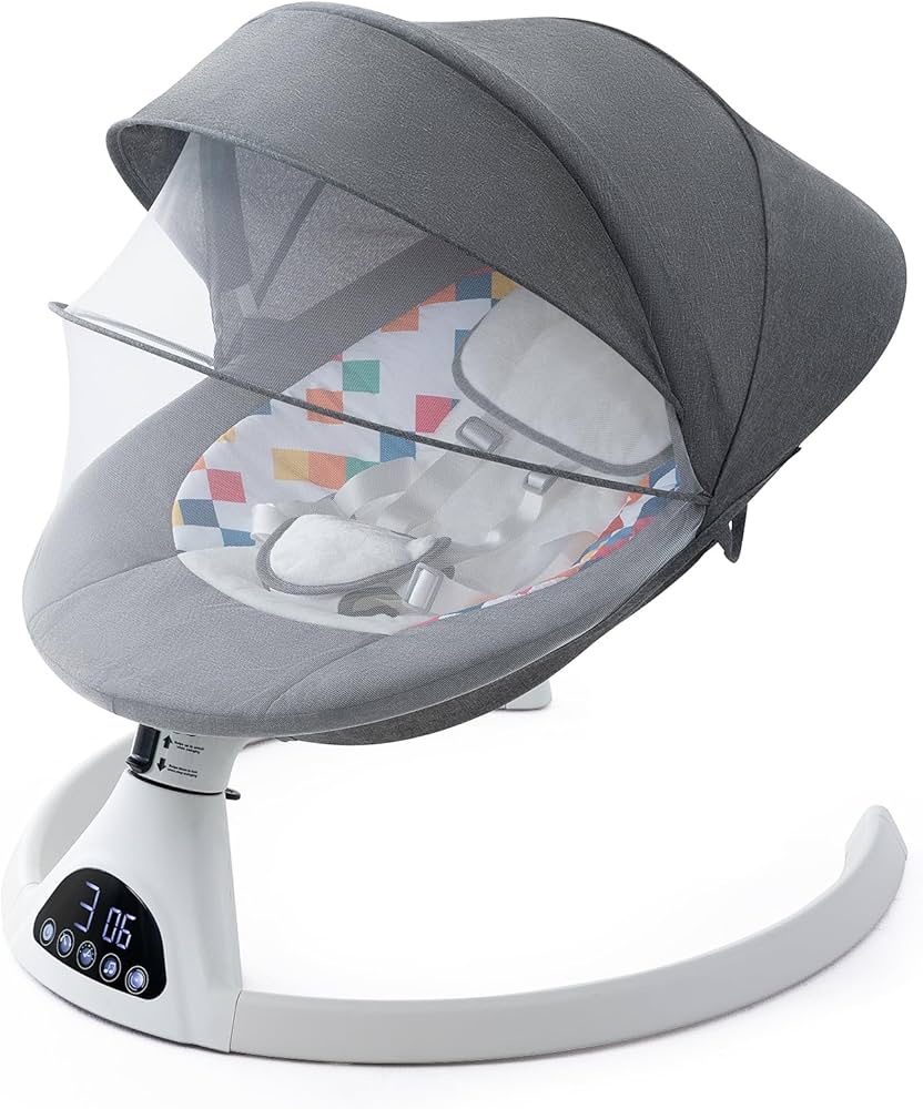 Amazon | CHOZAN バウンサー 電動スイング ベビーバウンサー 電動