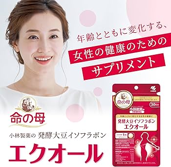 Amazon.co.jp: 小林製薬の栄養補助食品 [ 公式 ] 命の母 エクオール