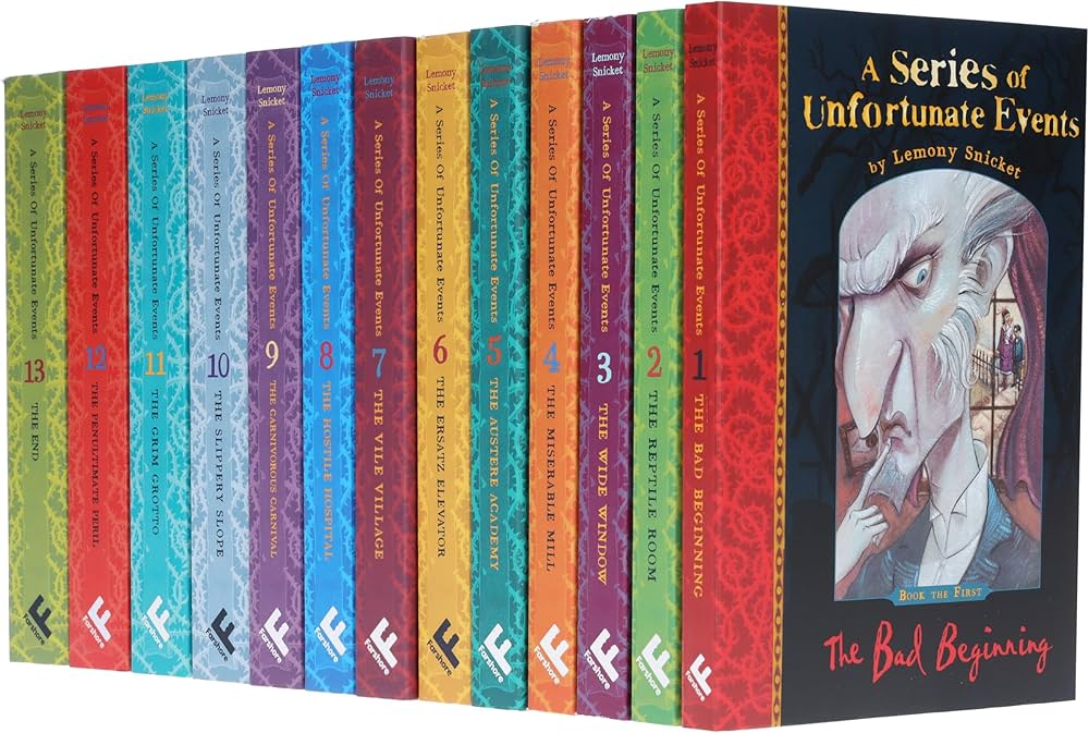 A Series Of Unfortunate Events Collection 13 Books Set Pack