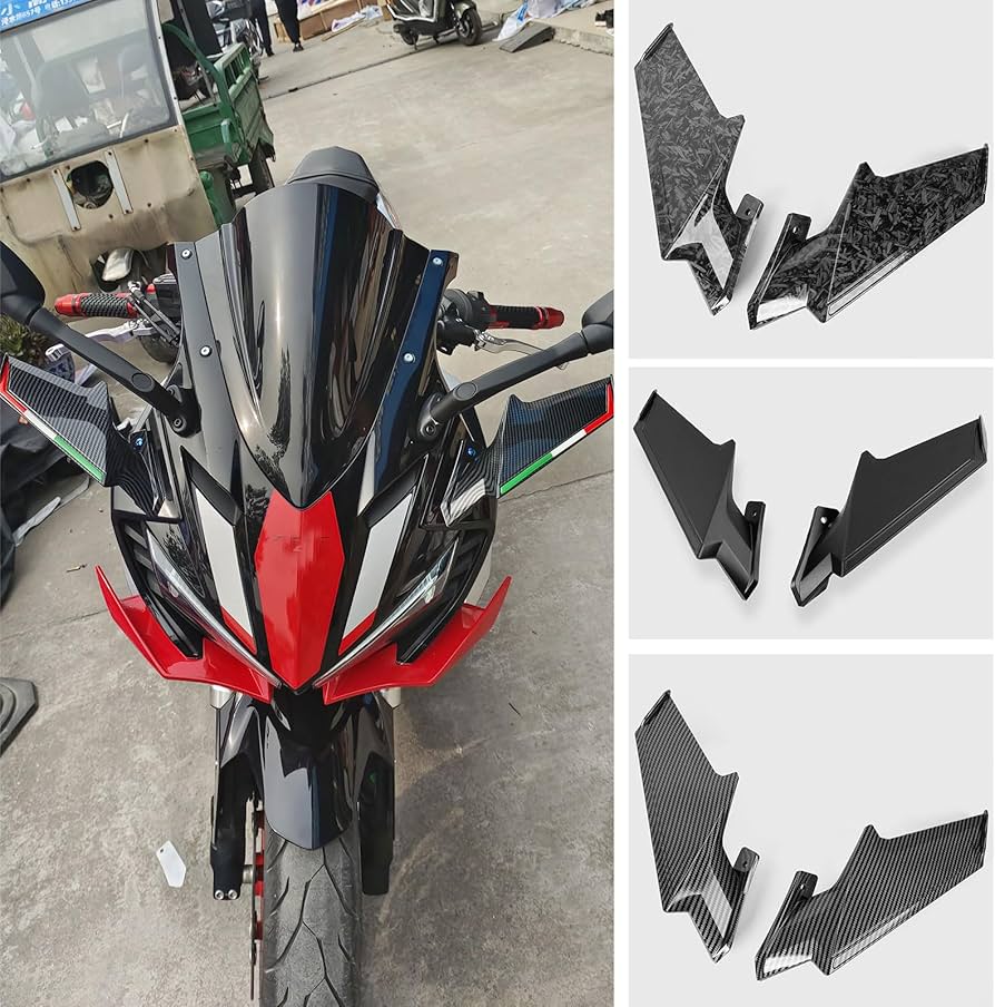 Amazon | WOOGA フロントフェアリング空力翼固定されたウイングレット