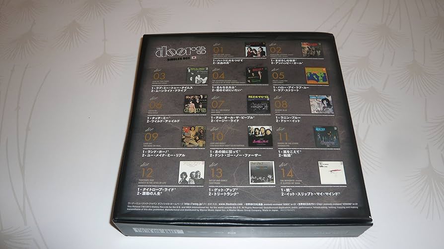 Amazon.co.jp: ドアーズ シングルス・ボックス - ザ・ドアーズ