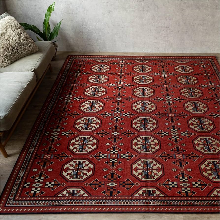 Amazon | サヤンサヤン カルド ボハラ トルクメン風 ラグ カーペット