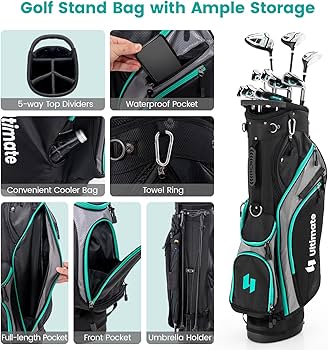 Amazon.co.jp: ULTIMATE メンズ ゴルフクラブセット - RH、9/10/11