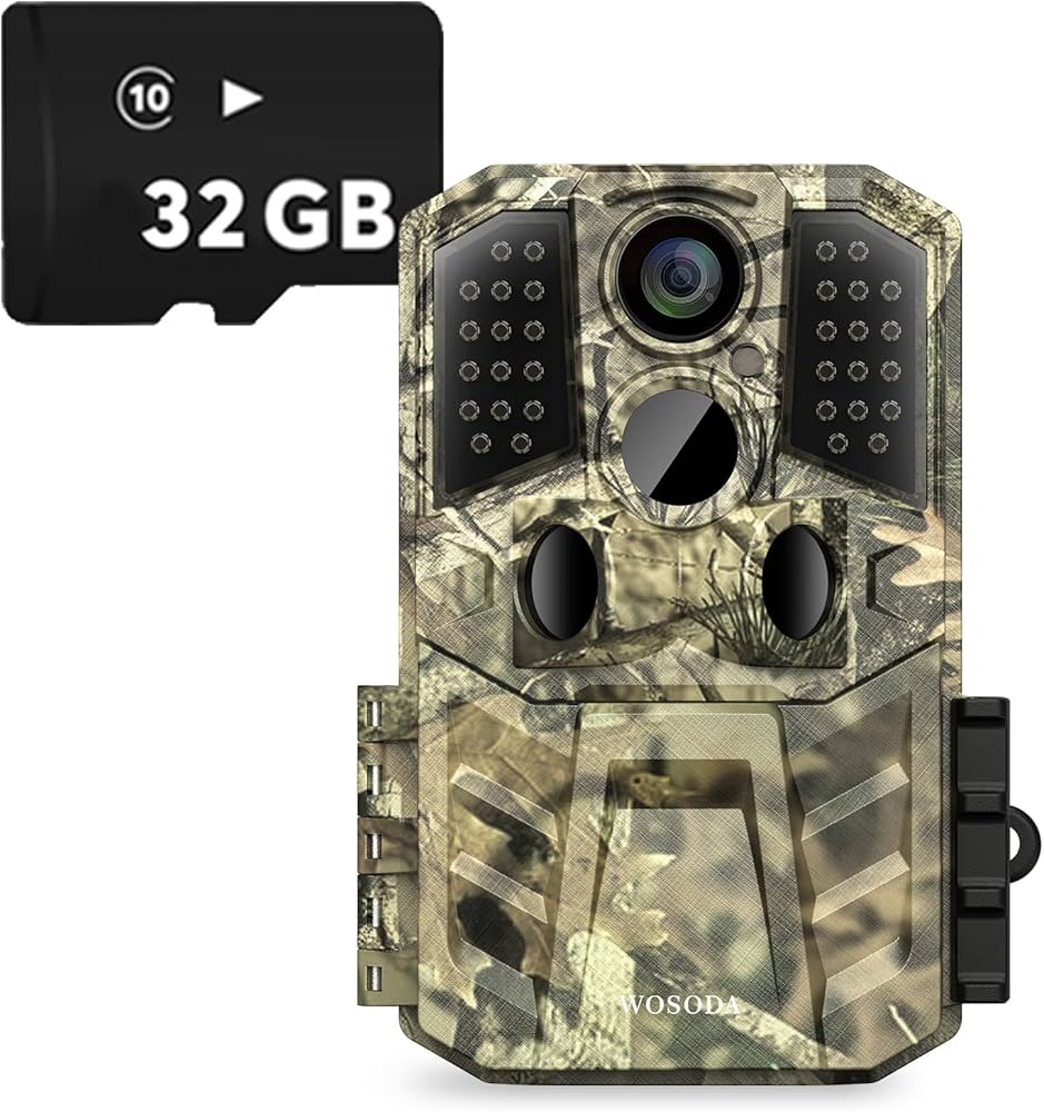 Amazon.co.jp: トレイルカメラ 屋外 WOSODA センサーカメラ屋外 動物