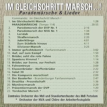 Amazon.co.jp: ドイツ行進曲 IM GLEICHSCHRITT MARSCH!: ミュージック