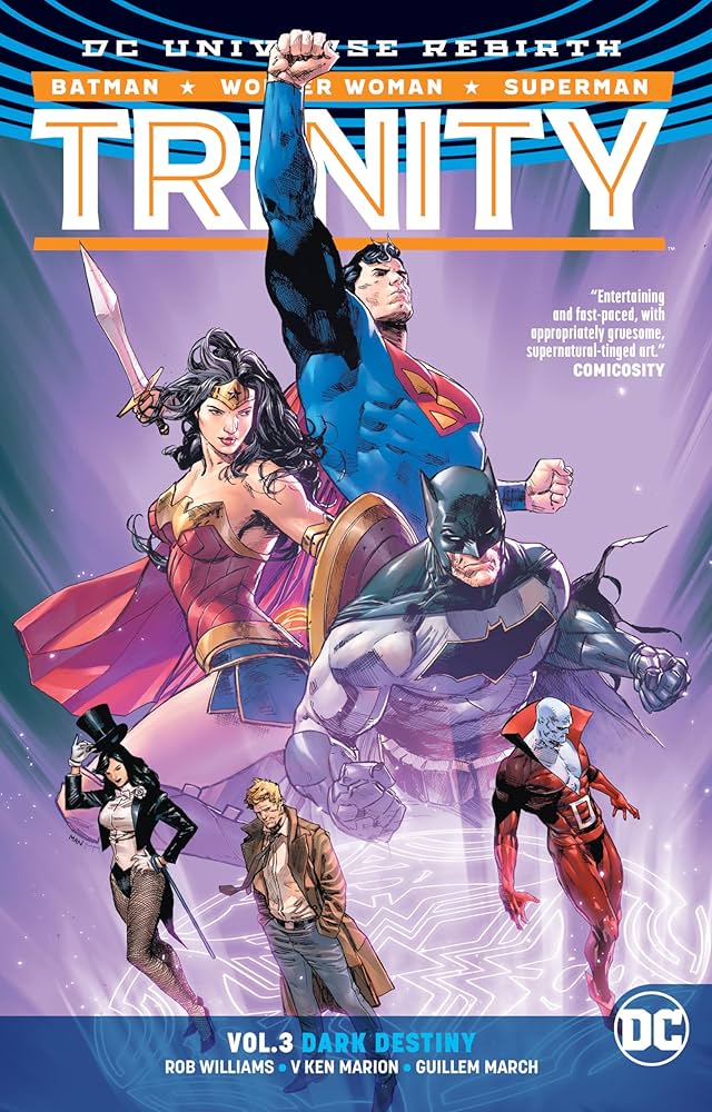 Amazon.com: Trinity Vol. 3: Dark Destiny: 9781401280512: Williams