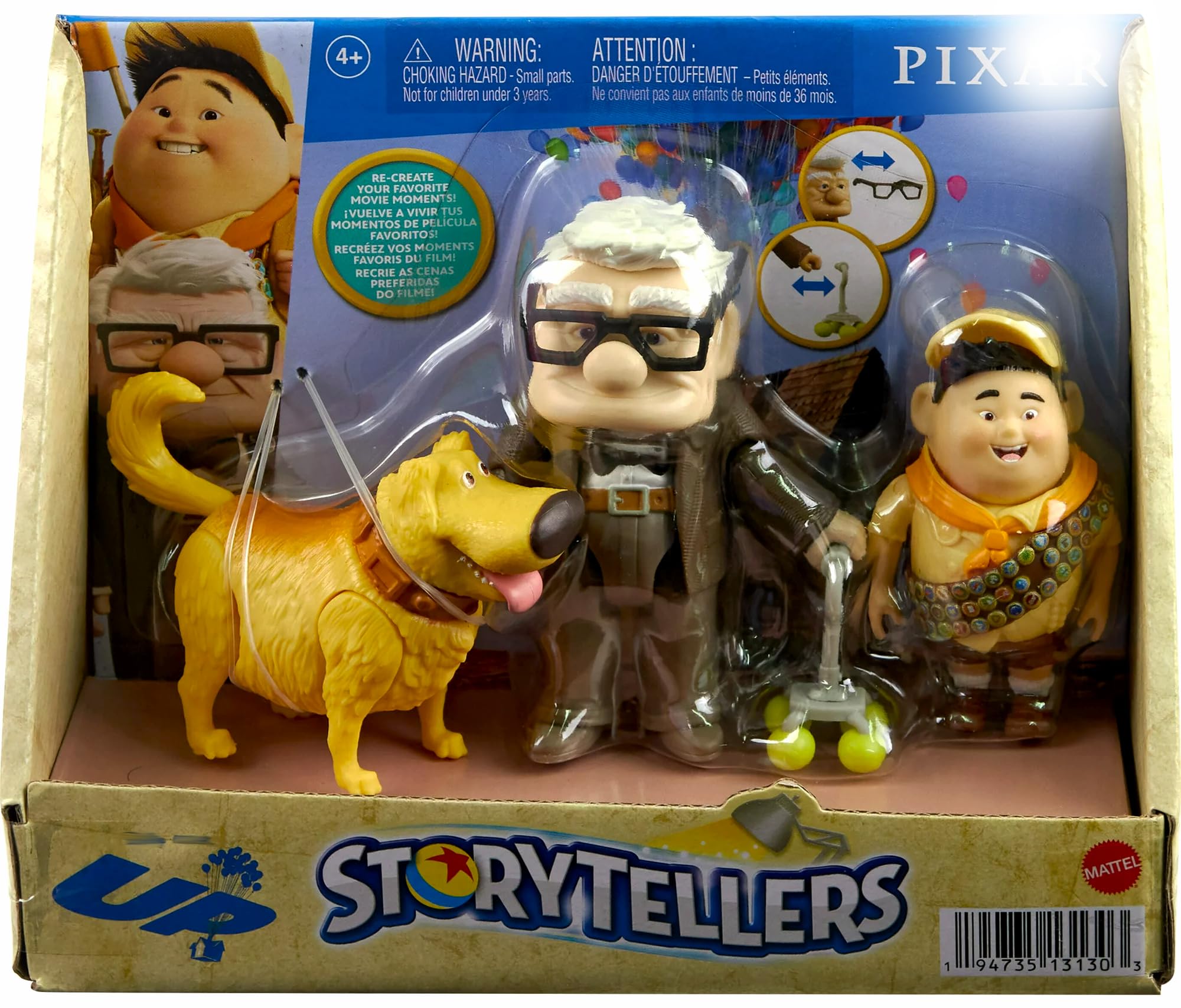 Amazon.co.jp: マテル(MATTEL)カールじいさんの空飛ぶ家ストーリー