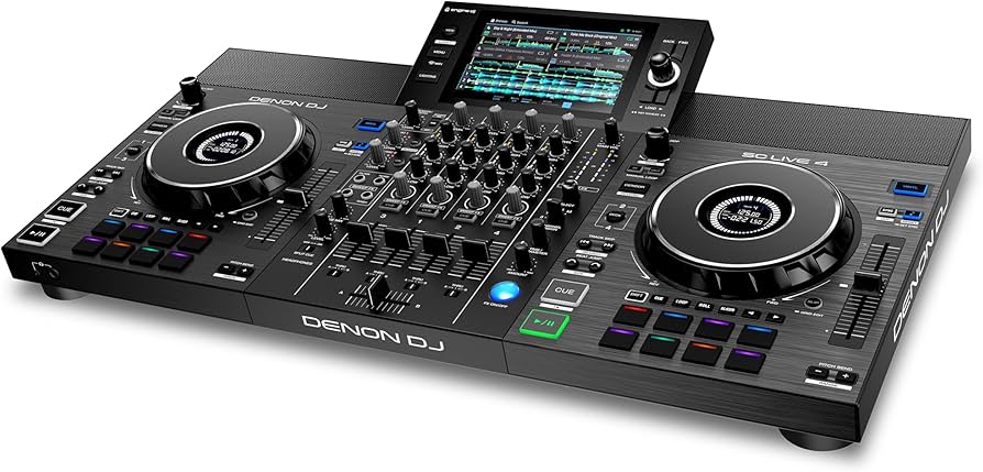 Denon DJ SC LIVE 4 Standalone DJ Controller with Stem Separation