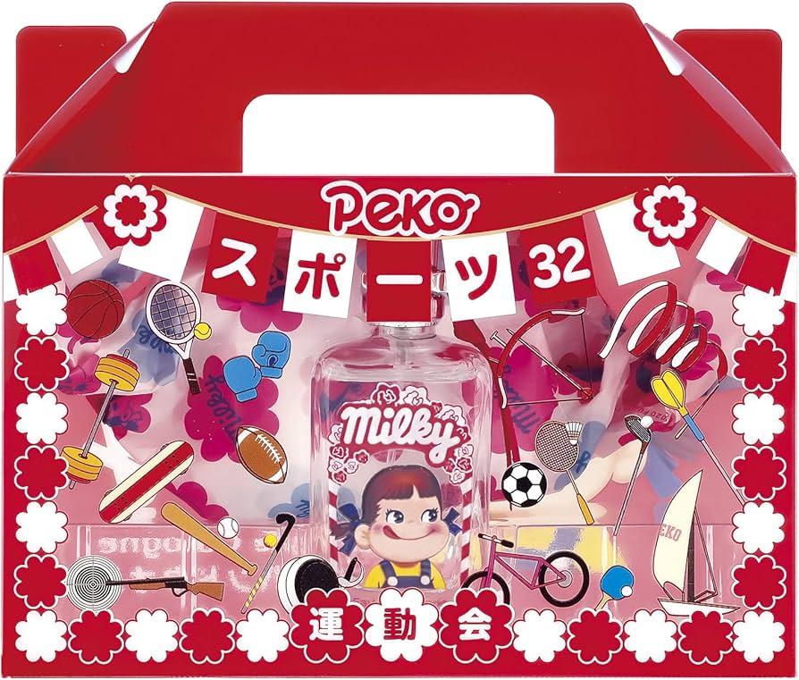 Amazon | 不二家 アクアシャボン×ペコちゃん運動会 コロン ミルキーの