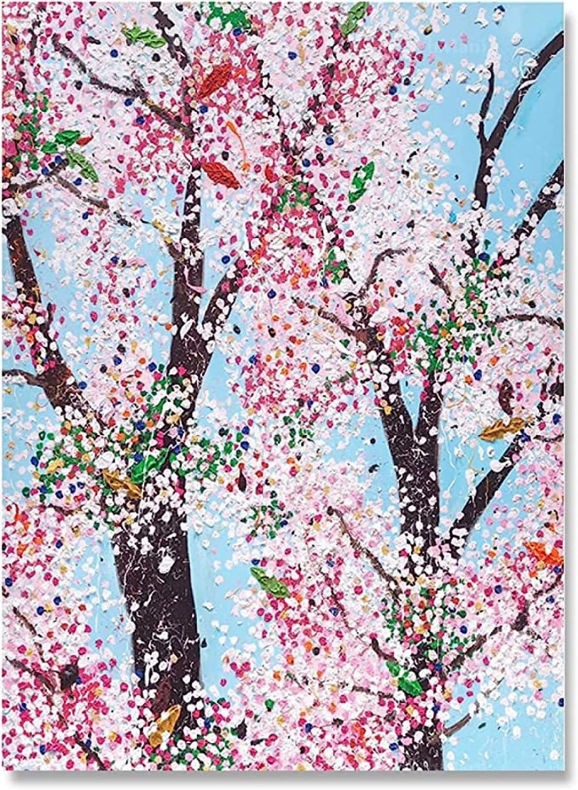 Amazon.co.jp: ダミアンハーストポスターと版画《桜》ウォールアート