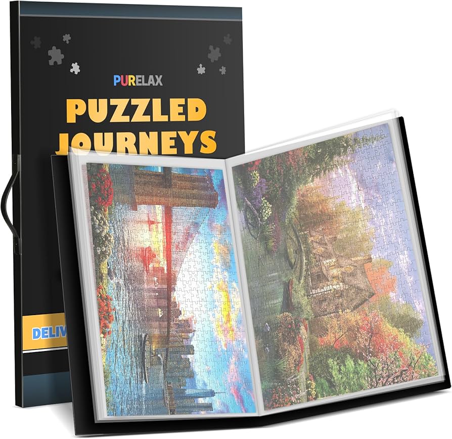 Amazon | Purelax パズル収納オーガナイザー - 1000ピースパズル