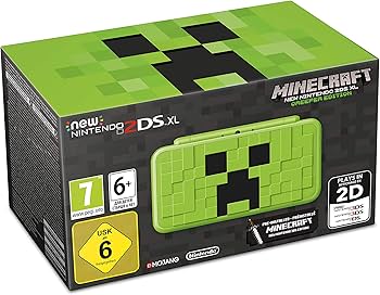 NINTENDO NEW 2DS XL MINECRAFT CREEPER EDITION : Amazon.com.tr
