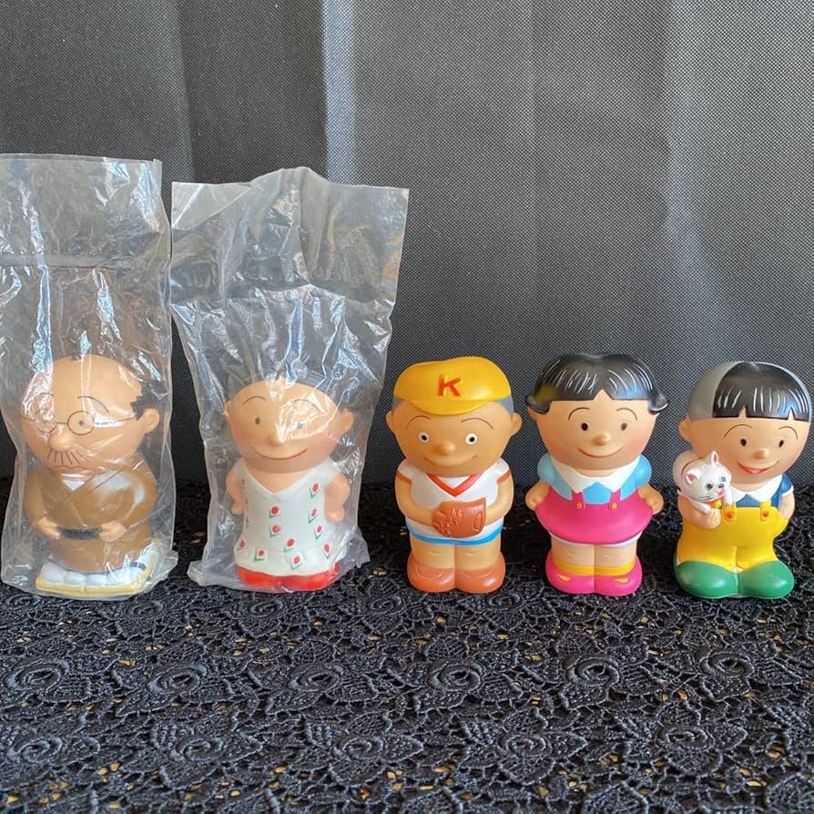 Amazon.co.jp: 長谷川町子美術館 サザエさん貯金箱 ソフビ フィギュア