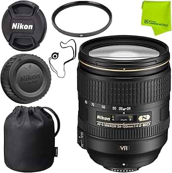 Amazon.com : Nikon AF-S NIKKOR 24-120mm f/4G ED VR Lens Base