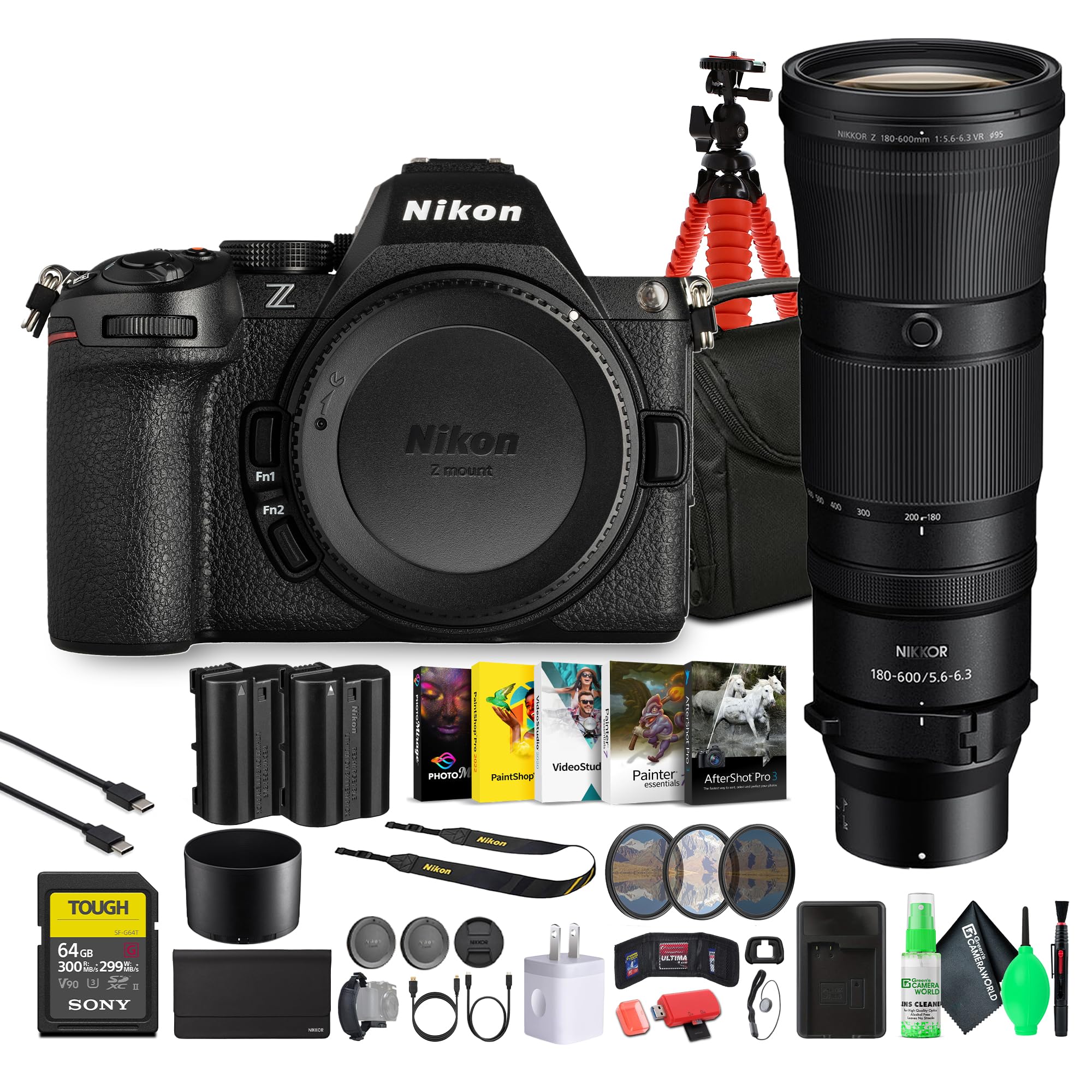 Amazon.com: Nikon Z5 II Full-Frame Mirrorless Camera (1680) | AI