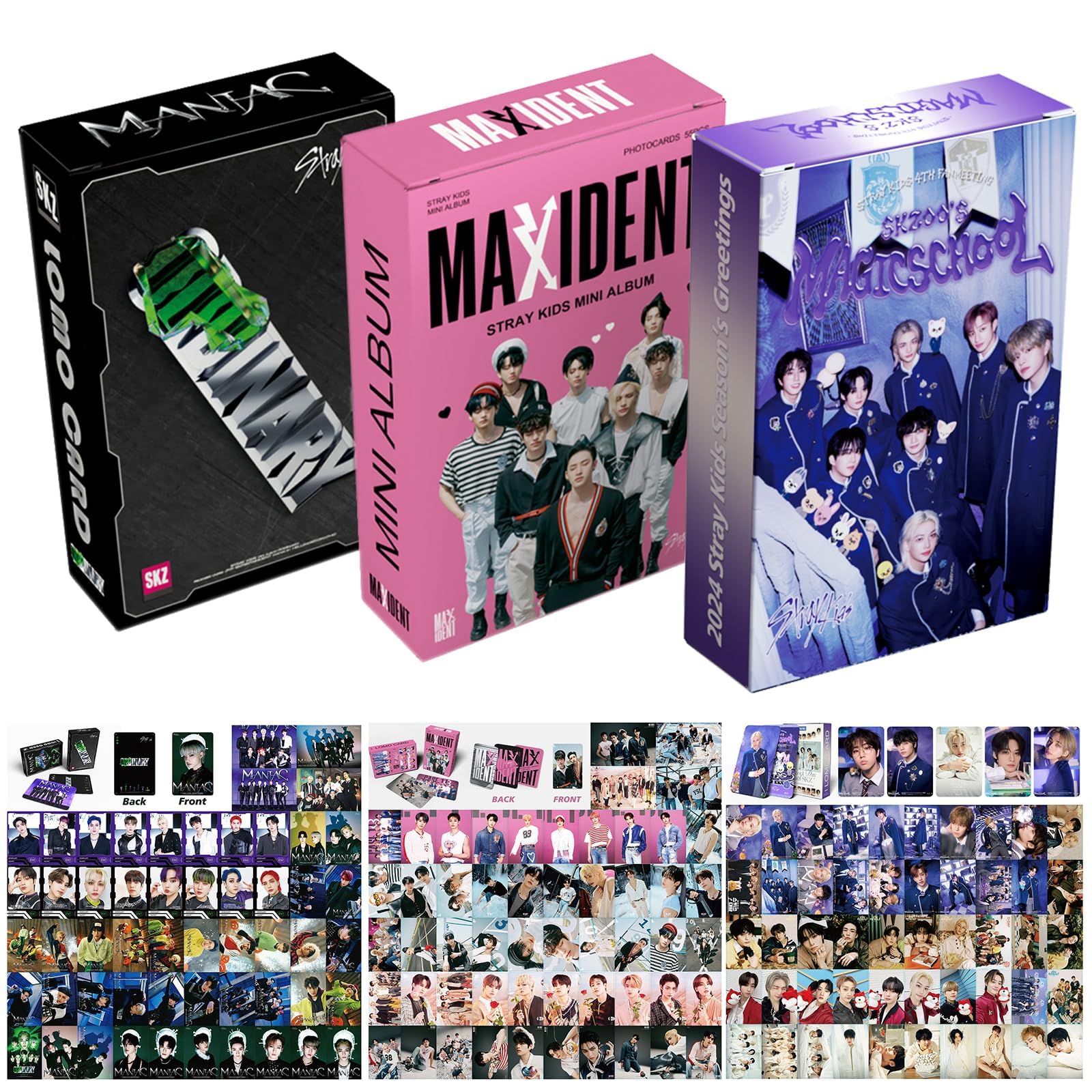 KPOPBP 3PACK/165PCS Photocards Oddinary Lomo Cards Set 2023 New