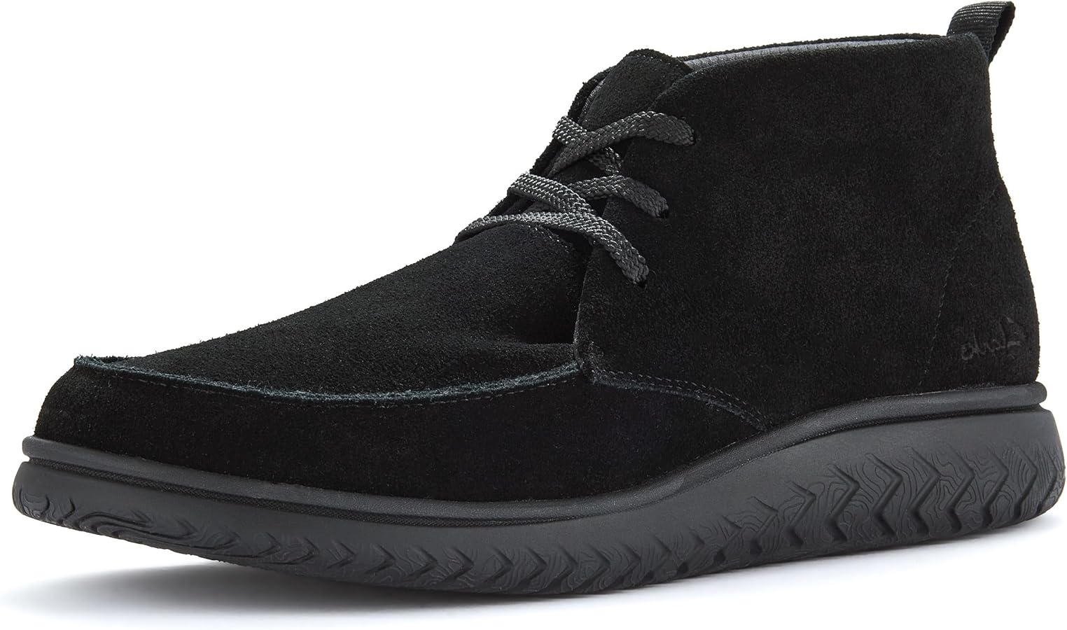 Amazon.com | Clarks Men RelaxLite Moc Black Suede 7 Medium | Western