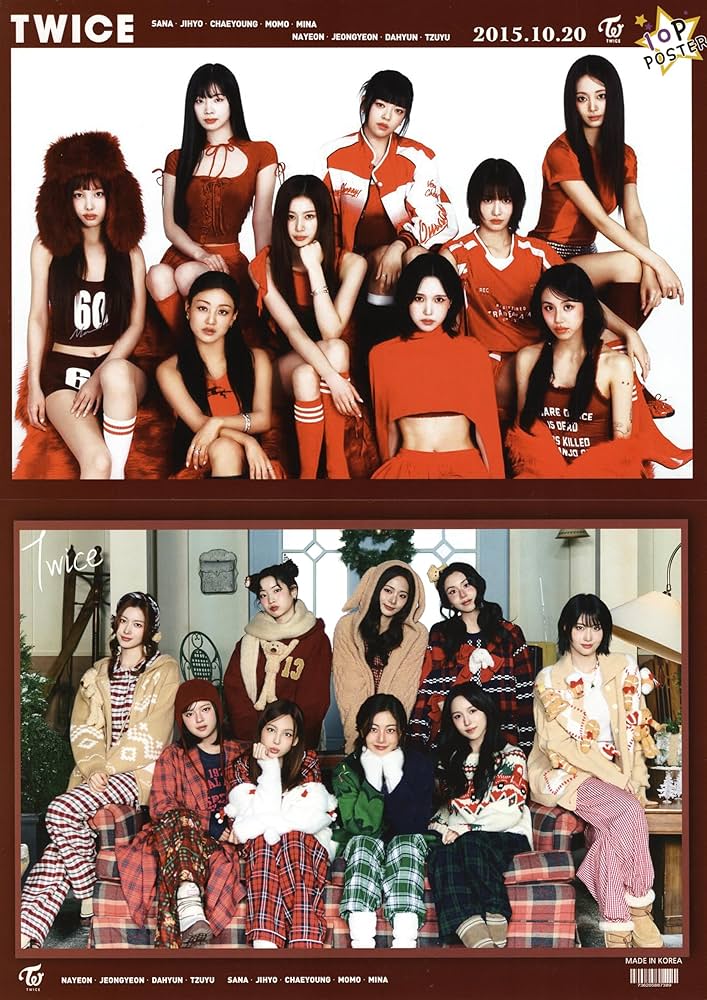 Amazon.co.jp: TWICE トゥワイス グッズ ポスター 10枚セット A4サイズ