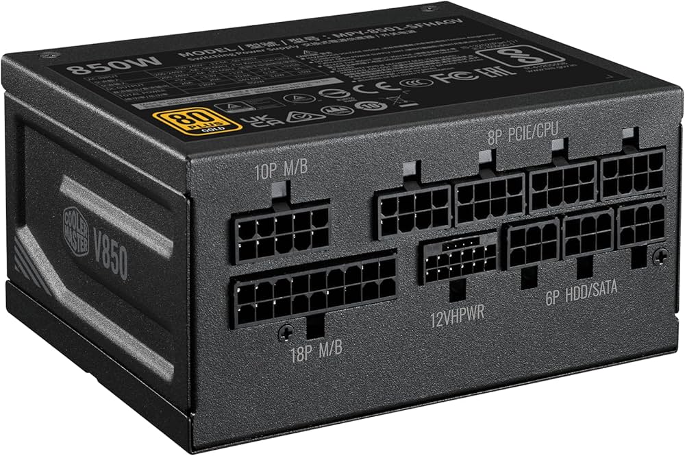 Amazon | Cooler Master V850 SFX Gold ATX3.0 フルモジュラー電源