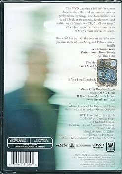 Amazon.com: Sting - All This Time : Sting, Dominic Miller, Kipper